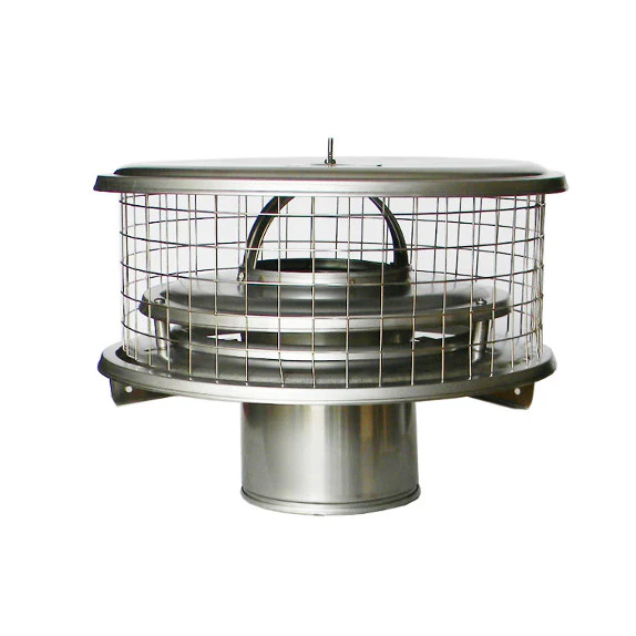8 in. Oversize Lid WeatherShield Chimney Cap - Air Cooled