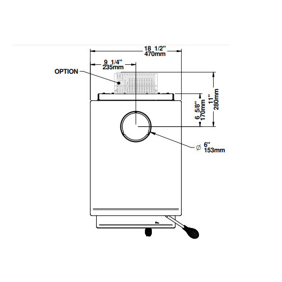 Century Heating S250 Wood Burning Stove - Image 4