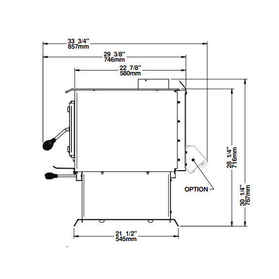 Century Heating S250 Wood Burning Stove - Image 5