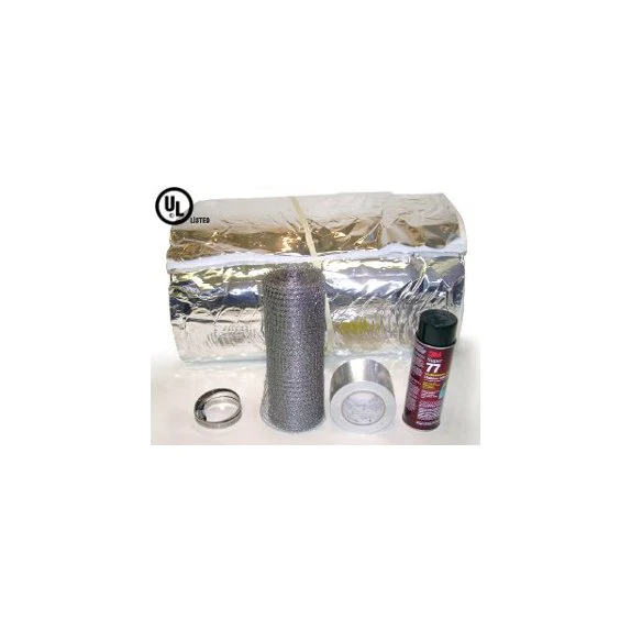 Chimney Liner Insulation Blanket Kit - 1/2 in. - 3 to 6 in. Dia. X 25 ft. - Image 2