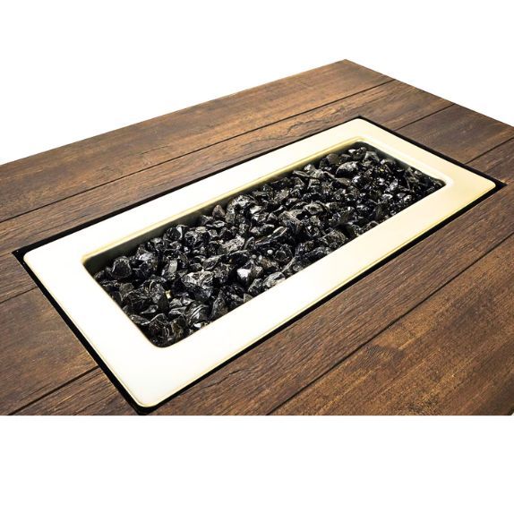 Endless Summer The Marc Outdoor Rectangular LP Gas Fire Pit - Image 3