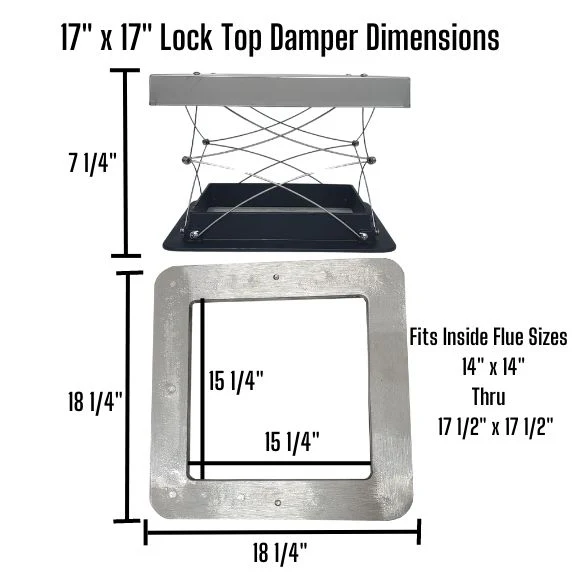 Lock Top Chimney Damper - Image 10