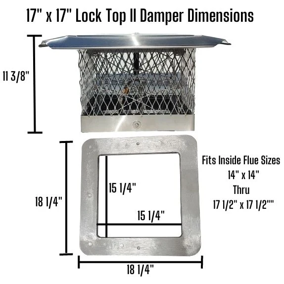 Lock Top II Chimney Damper - Image 11