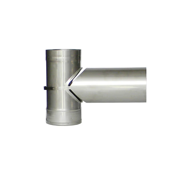 7" Rigid Liner Tee, Snout, and Clean Out Cap 304L - Clearance