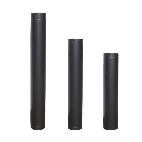 Rock-Vent Pellet Pipe - 304L Inner / Painted Black 36 in. Lengths