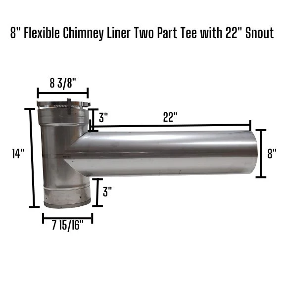 Standard Tee with 22 in. Snout and Tee Cap - Image 10